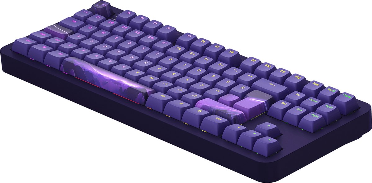 Dark Project ALU Celestial – ISO (DE) QWERTZ mechanische Gaming-Tastatur