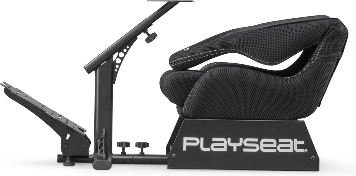 Playseat® Evolution - Siège de course ajustable - Cockpit pliable - Revêtement Alcantara - Noir