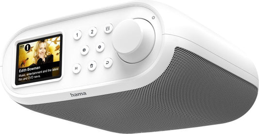 Hama Digital Radio "DIR400" – DAB+/Internet Radio/Bluetooth® RX/App – White