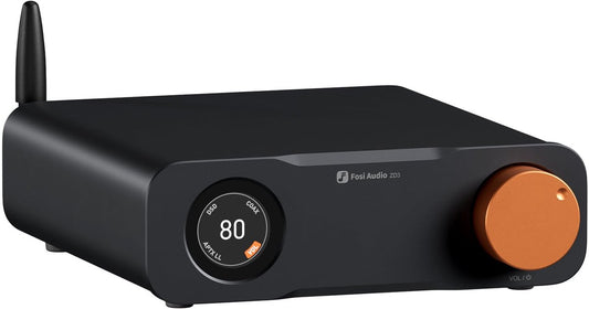 Fosi Audio ZD3 DAC Desktop-Vorverstärker – ES9039Q2M – HDMI ARC, Bluetooth, USB, Optisch, Koaxial – XLR/Cinch-Ausgänge mit Fernbedienung
