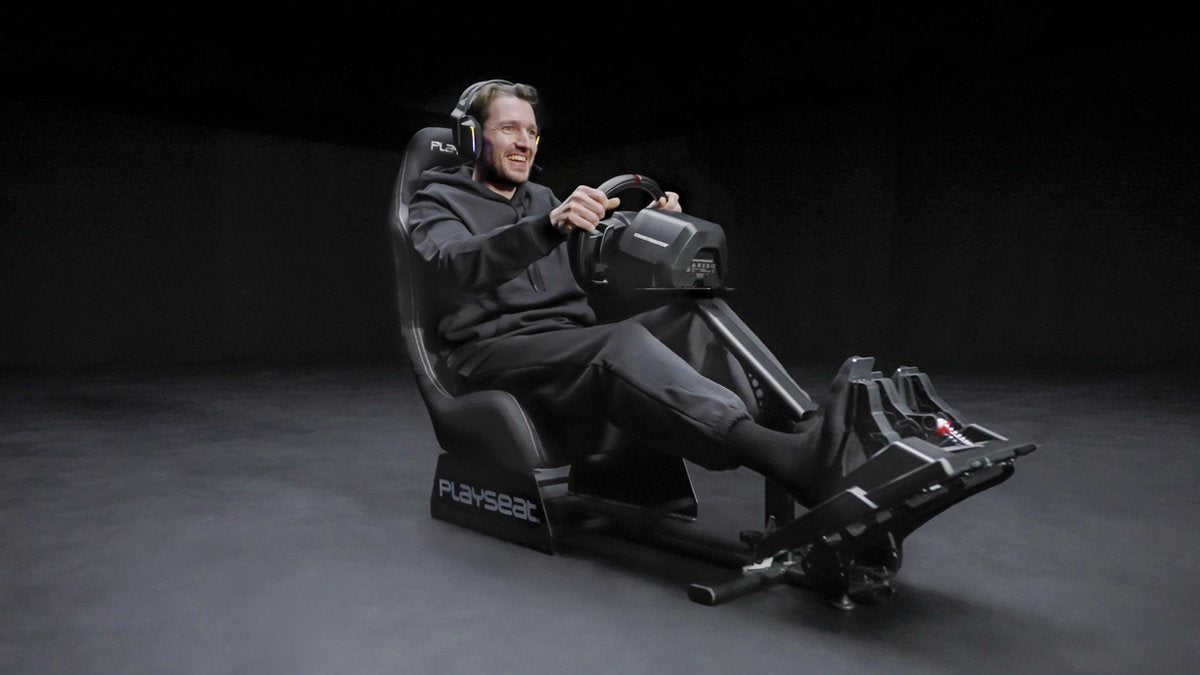 Playseat® Evolution - Siège de course ajustable - Cockpit pliable - Compatible universel - Noir