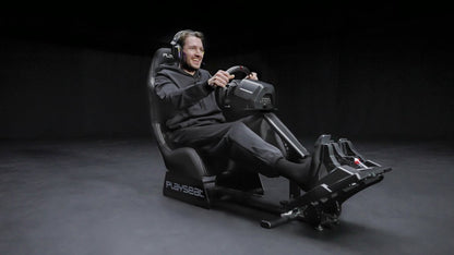 Playseat® Evolution - Siège de course ajustable - Cockpit pliable - Compatible universel - Noir