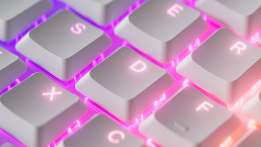 Fnatic STREAK80 LP – Laag profiel gamingtoetsenbord mechanisch – USB – QWERTY US International – Wit