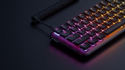 Fnatic STREAK65 LP – Mechanisch low-profile gamingtoetsenbord – USB – QWERTY US International – Zwart