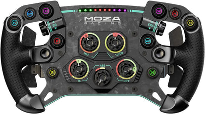 Moza Racing Bundle – R9 V3 Base + GS V2P Steering Wheel + SR-P Pedals + Clamp – PC