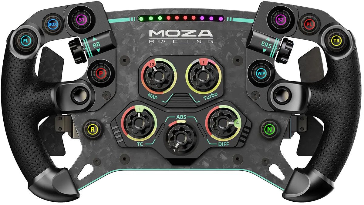 MOZA R9 V3 + GS V2P + SRP2 – Direct Drive Sim Racing Set 9Nm voor PC