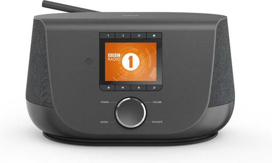 Hama Radio Numérique "DIR3300SBT" FM/DAB/DAB+/Radio Internet/App/Bluetooth® – Noir