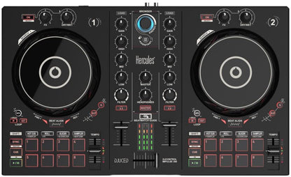 Hercules DJControl Inpulse 300 – DJ-Controller – Schwarz