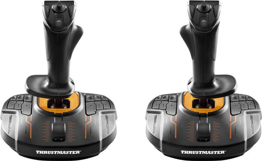 Thrustmaster T.16000M FCS Space Sim Duo - Flight Control System - Dual Ambidextrous Joysticks - for PC