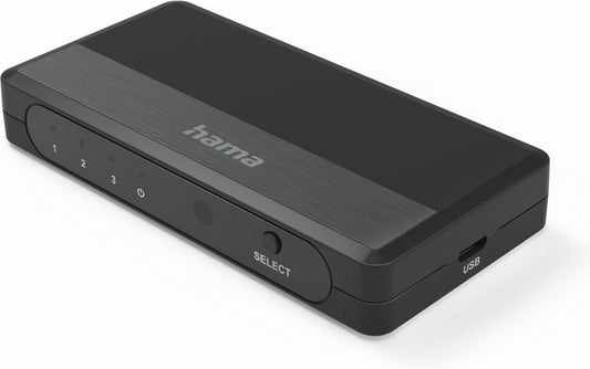 Hama Commutateur HDMI™ – 3 Entrées, 1 Sortie