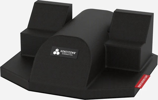 Honeycomb Dust Cover Charlie Rudder Pedals – Housse de protection – Noir