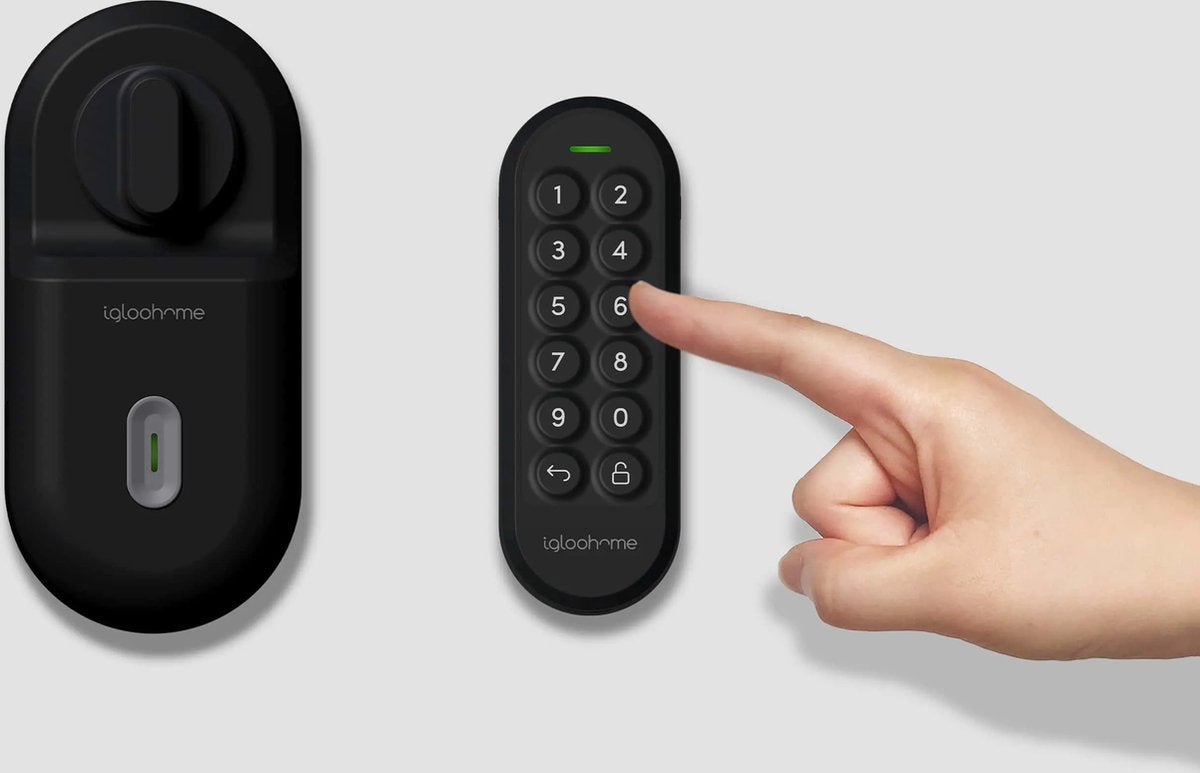 Igloohome Retrofit + Keypad + Wi-Fi Bridge – Volledige slimme toegangscontrole bundel