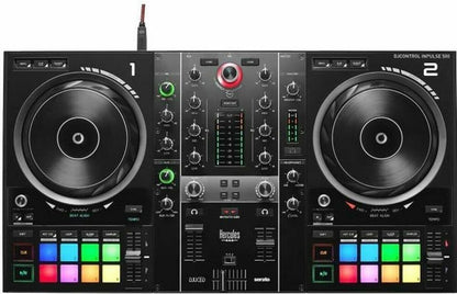 Hercules DJControl Inpulse 500 2-Deck USB DJ-controller voor Serato DJ en DJUCED