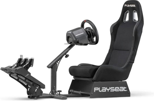 Playseat Evolution + Thrustmaster T300 RS GT – Seat + Steering Wheel – Black – PC / PS5 / PS4