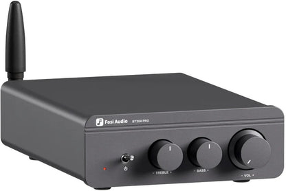 Fosi Audio BT20A Pro Bluetooth – 2.0 versterker – 300 W x2 – Klasse D Amp