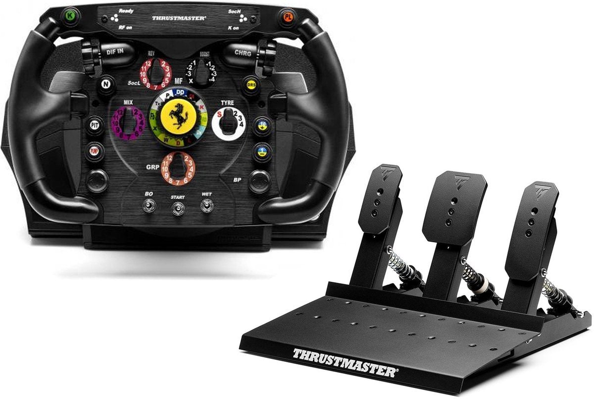 Thrustmaster TX Servo Base + Raceline Pedals III + Ferrari F1 Add-On S – Urban-Tech