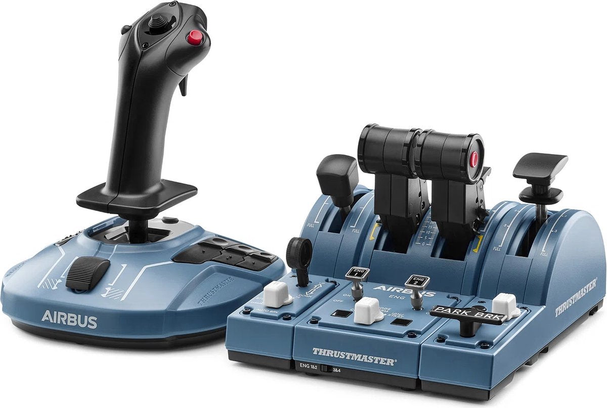 Thrustmaster Captain Pack X + Rudder – Volledige Flight Simulator-set – Officieel Airbus-gelicentieerd – Voor Xbox Series X/S en PC