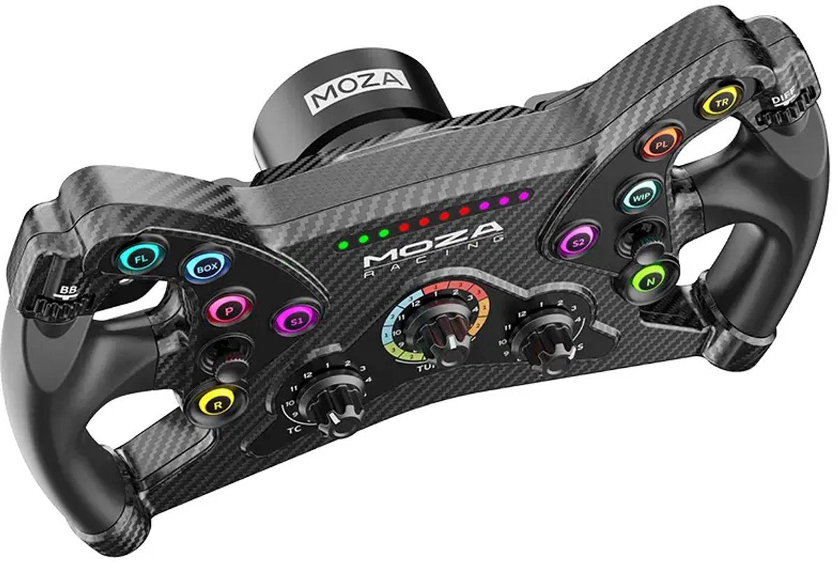 MOZA R9 V3 + KS + SR-P2 – Pack Sim Racing Direct Drive 9 Nm PC