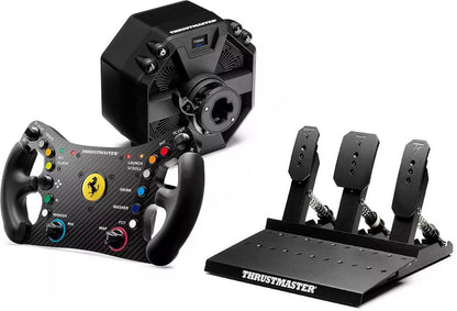 Thrustmaster T598 Servo Base Raceline – Volant Ferrari F1 + Pédales Raceline – Set de Simulation