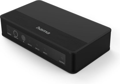Hama Répartiteur HDMI™ 4K – 3 Entrées, 1 Sortie