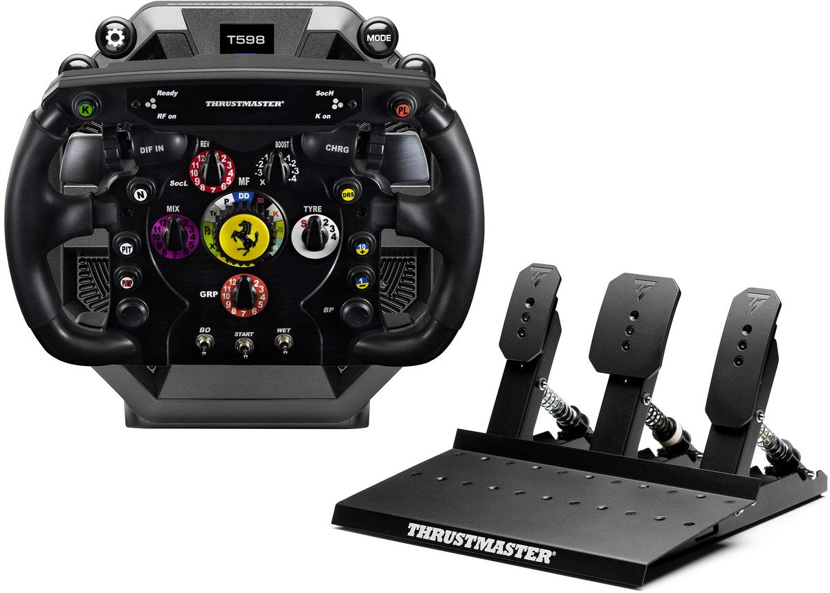 Thrustmaster F1 Direct Drive Kit – T598 Servo Base + F1 Stuurwiel + Raceline Pedals III