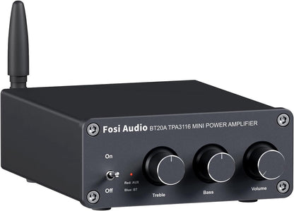 Fosi Audio BT20A Amplificateur Stéréo HiFi – Bluetooth 5.0 – 2 x 100 W