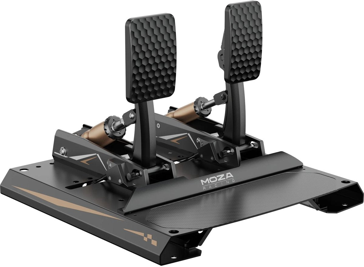 Moza Racing CRP2 – Jeu de Pédales Haute Précision (2 Pédales)