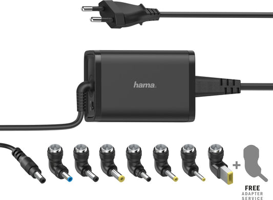 Hama - Adaptateur secteur universel pour ordinateur portable 15-19V/45W