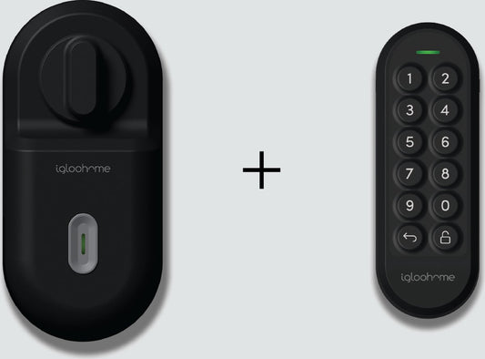 Igloohome Retrofit + Keypad – Smart Lock with Code Access – Interior Mounting