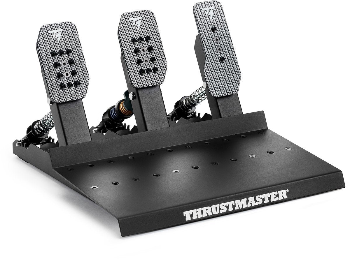 Thrustmaster T598 Servo Base + EVO Racing 31U Leather + Raceline Pedals III LC – Direct Drive Sim Racing Kit – PC / PS4 / PS5