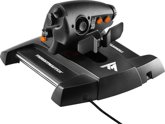 Thrustmaster TWCS Throttle – Flugsteuerungssystem – 5-Achsen-Throttle-Controller mit 14 Tasten – für PC