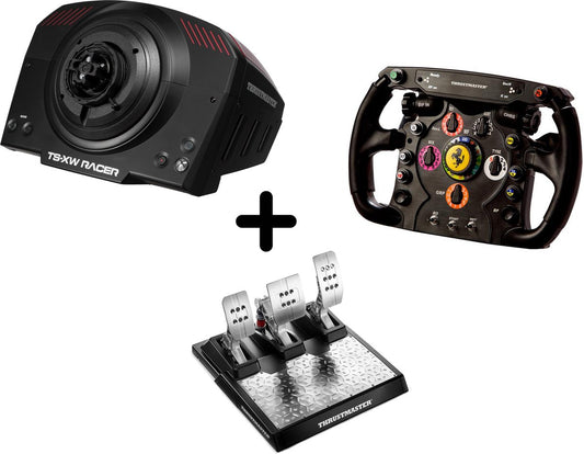 Thrustmaster F1 Bundle – TS-XW Base + F1 Add-On Steering Wheel + T-LCM Pedals – Xbox Series X|S – PC