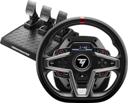 Thrustmaster T248-P Volant + 3 Pédales + Levier TH8A – Sans Pied – PS5/PS4/PC