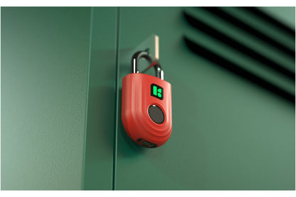 igloohome Padlock Lite – Cadenas Connecté Compact – Rouge