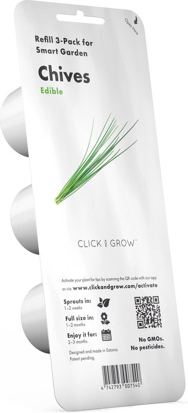 Click & Grow Bieslook / 3-pack – Voorgezaaide capsules voor slimme binnentuin