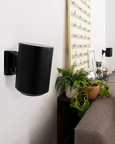 Sanus WSWME12-B2 Wandhalterung für Sonos Era 100 Wireless-Lautsprecher (Paar) – Schwarz