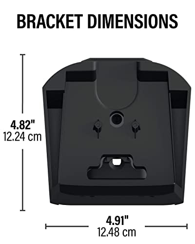 Sanus WSWME32 Kabellose Lautsprecher-Wandhalterung für Sonos Era 300™ (Paar) – Schwarz