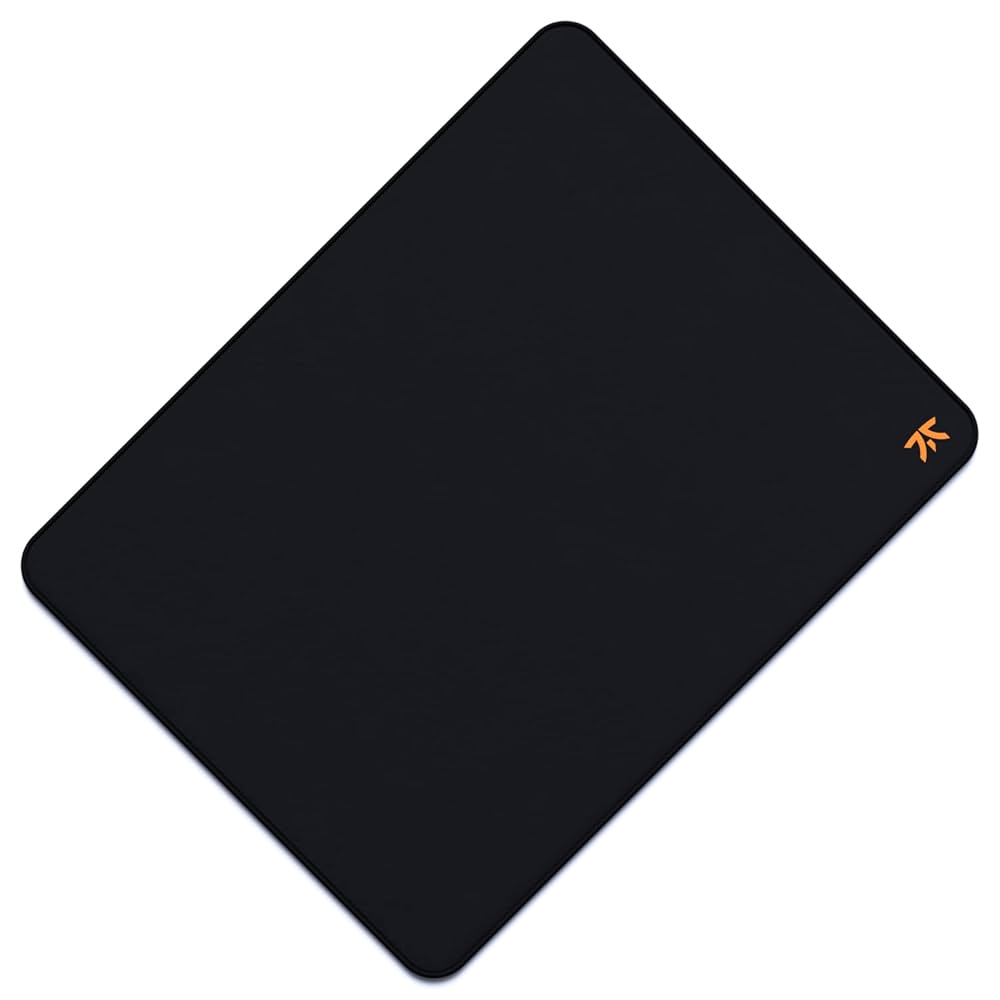 Fnatic FOCUS 3 L – Gaming-muismat – Microgetextureerd textieloppervlak – Antislipbasis – Zwart
