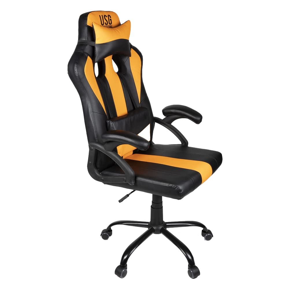 Konix USG Colossus – Gamingstoel ergonomisch – Versterkte constructie – Lendensteun