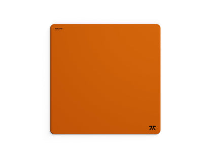 Fnatic FOCUS 3 MAX XL – Tapis de souris gaming – Surface en tissu micro-texturé – Base antidérapante – Couleur Sunrise Orange