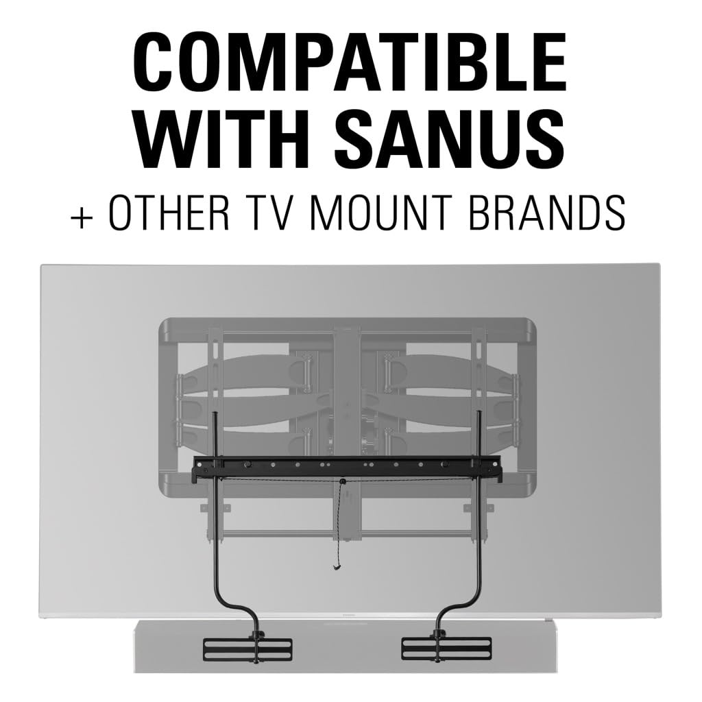 Sanus SASB1-B1 Support Mural pour TV Noir