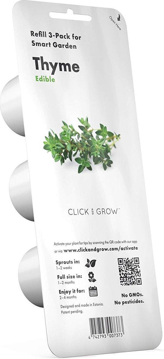 Click & Grow Tijm / 3-pack – Voorgezaaide capsules voor slimme binnentuin