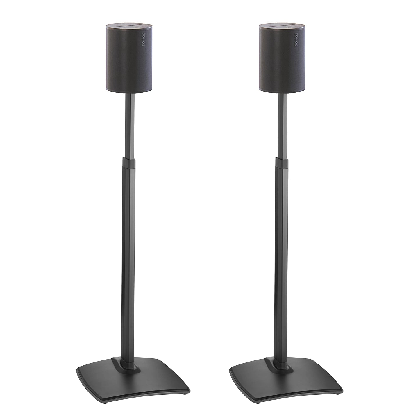 Sanus WSSE1A2-B2 Supports d'enceintes réglables en Hauteur pour Sonos Era 100™ (Paire) - Noir