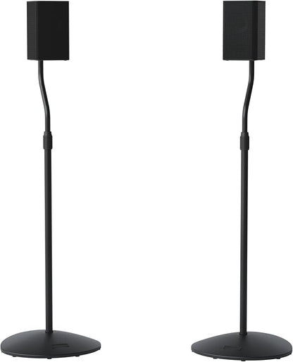 SANUS HTBS – Verstellbare Universal-Lautsprecherständer – 2er-Set – Schwarz