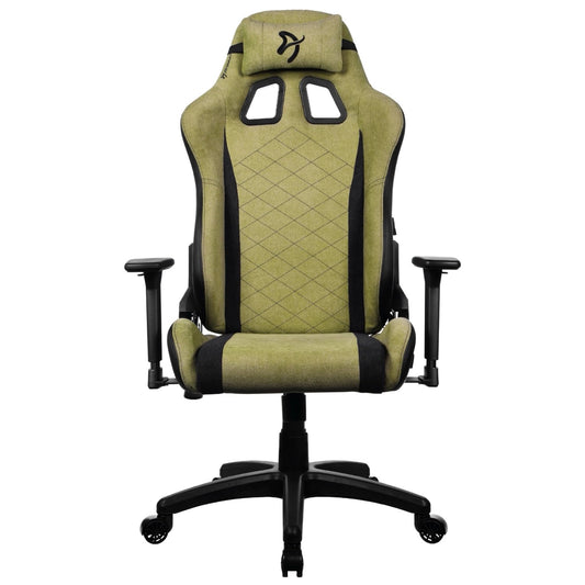 Arozzi Avanti SoftFabric - Ergonomic Gaming Chair - Moss Green