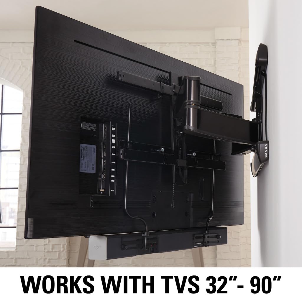 Sanus SASB1-B1 Support Mural pour TV Noir