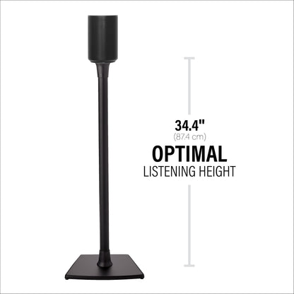 Sanus Pied d’Enceinte WSSE11-B2 pour Sonos Era 100 – Noir
