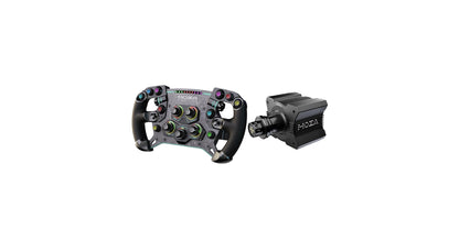 Moza Racing R9 V3 + GS V2P Bundle - Volant de course Direct Drive 9 Nm avec roue GT 300 mm - PC