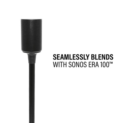 Sanus Pied d’Enceinte WSSE11-B2 pour Sonos Era 100 – Noir