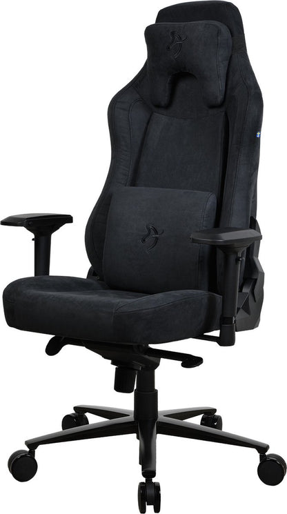 Arozzi Vernazza XL - Chaise gaming extra large - Tissu SuperSoft™ - Noir
